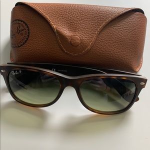 SOLD Ray-Ban Polarized Wayfarer Matte sunglasses